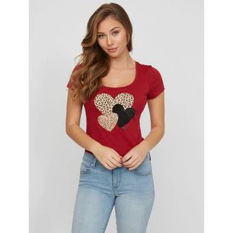 Guess Lennan Heart Tee
