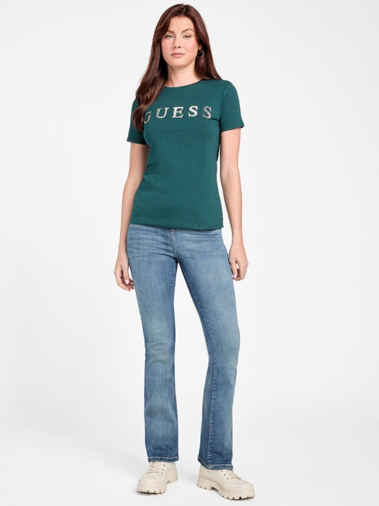 Guess Pepper Metallic Logo Tee