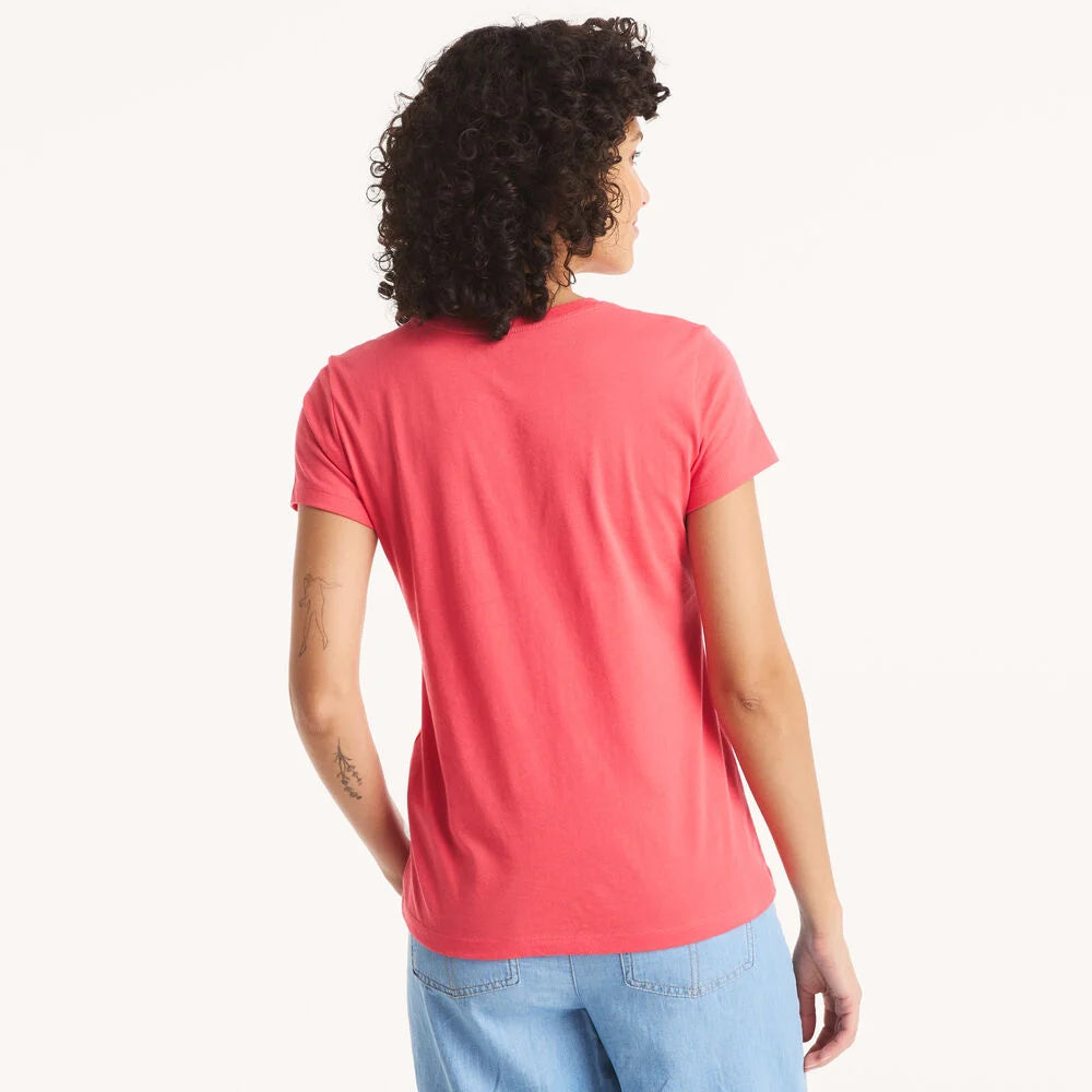 Nautica Studded Logo Crewneck T-Shirt