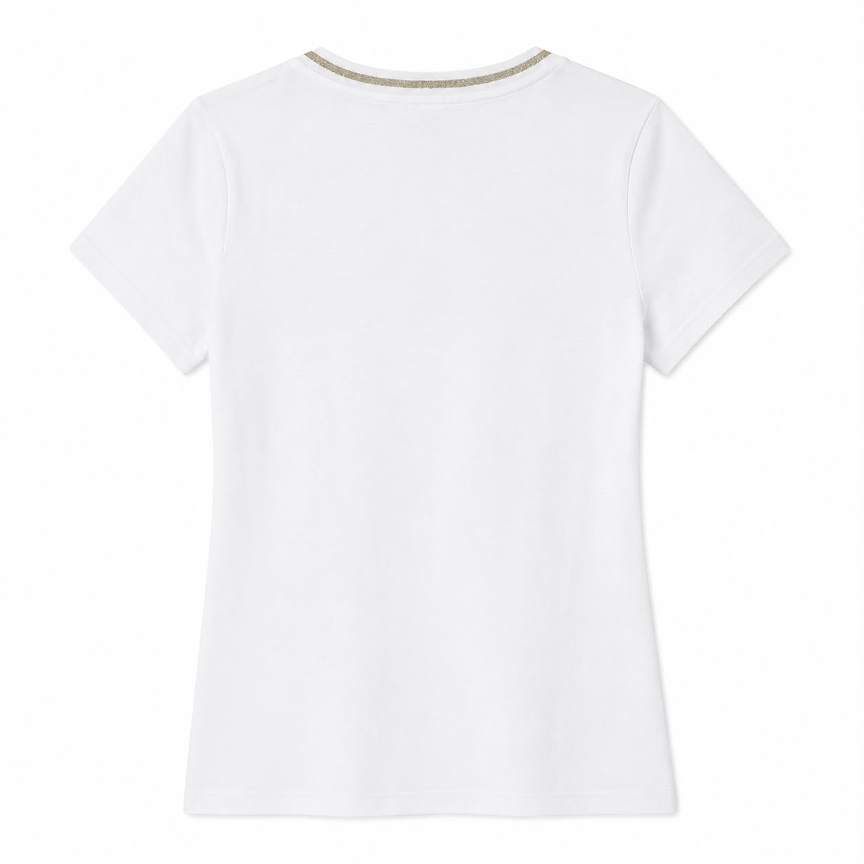Tommy Hilfiger white t-shirt stands out for its V-neck