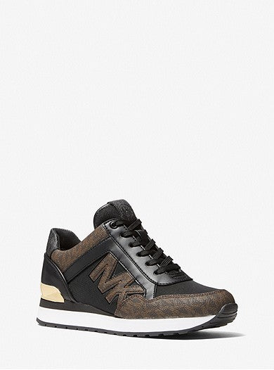 Michael Kors Maddy Mixed-Media Trainer