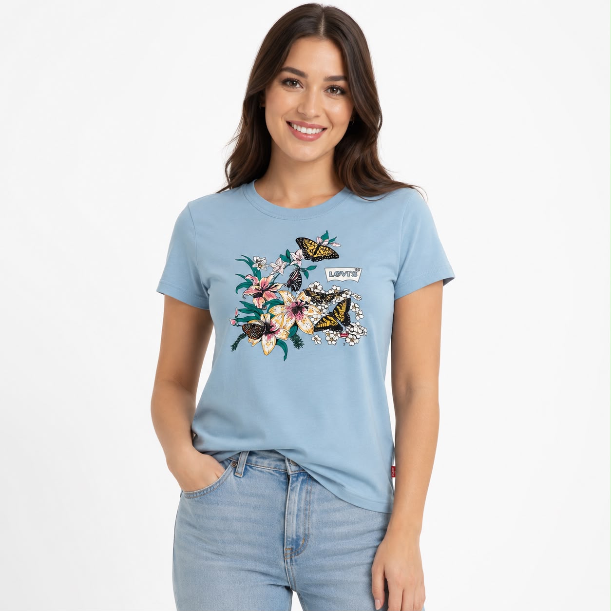 Levi’s T-shirt The Perfect Tee Belk Women’s
