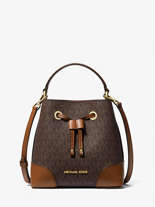 Michael Kors Mercer Small Logo Bucket Bag