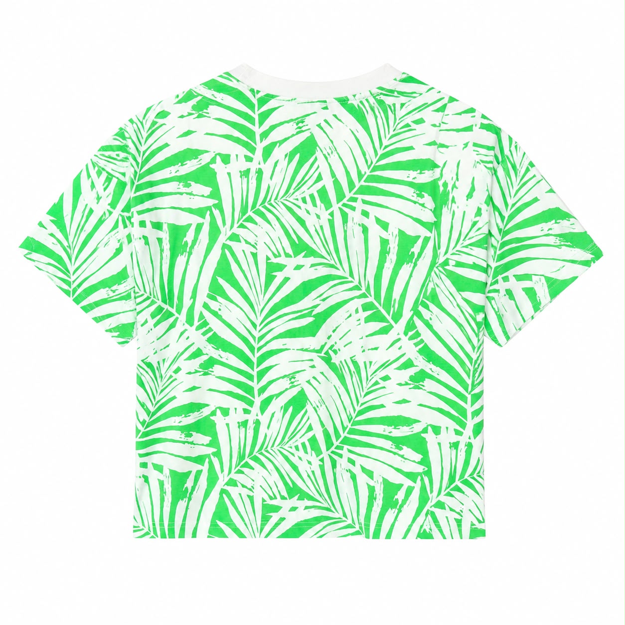 Caribbean Joe brand t-shirt has a tropical print Women’s