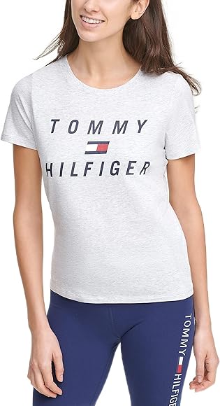 Tommy Hilfiger Womens Short Sleeve Logo T-shirtT-Shirt