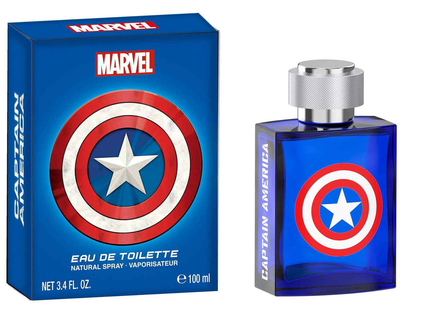 Marvel Captain America, Fragrance, for Men, 3.4oz