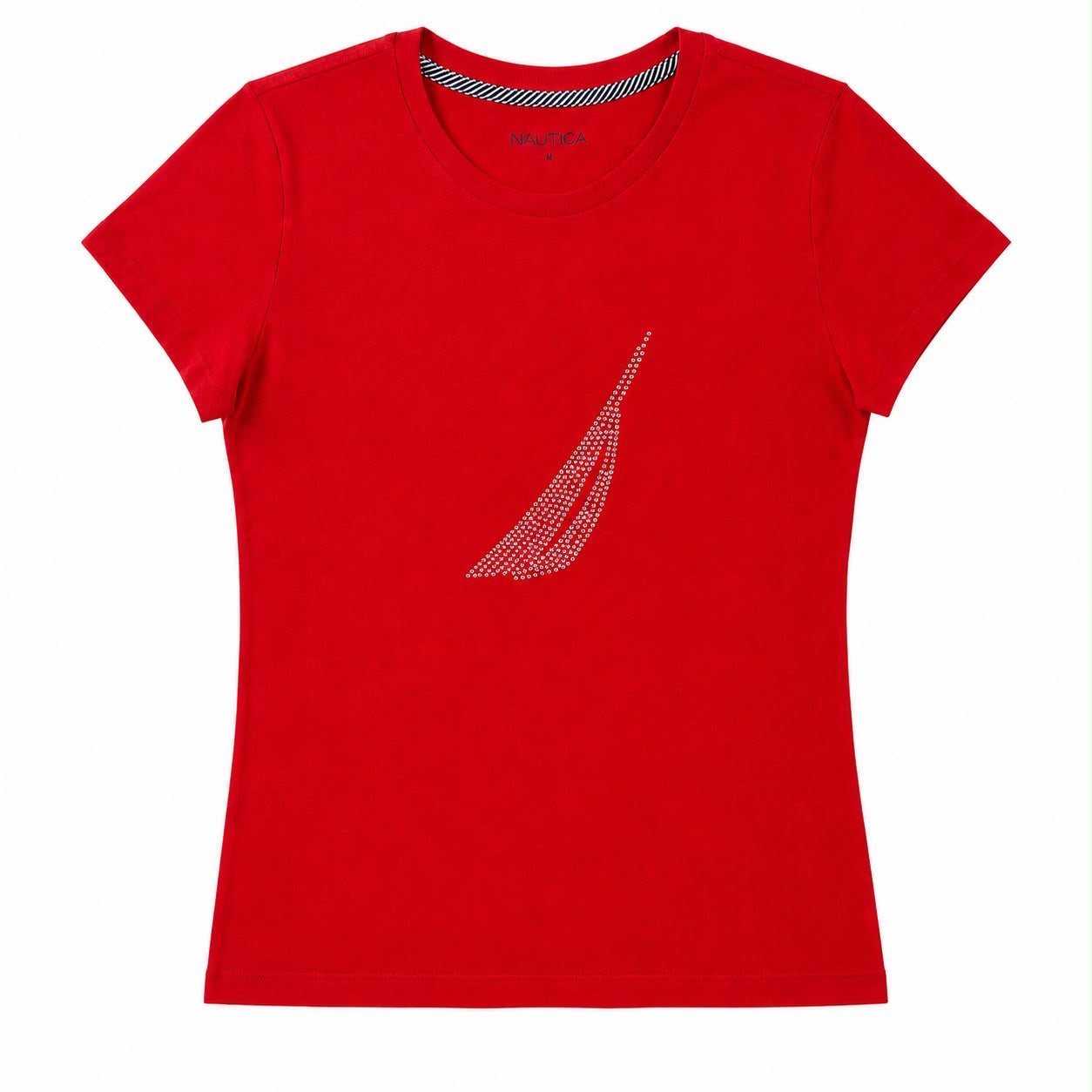 Náutica Womens Studded Graphic T-Shirt