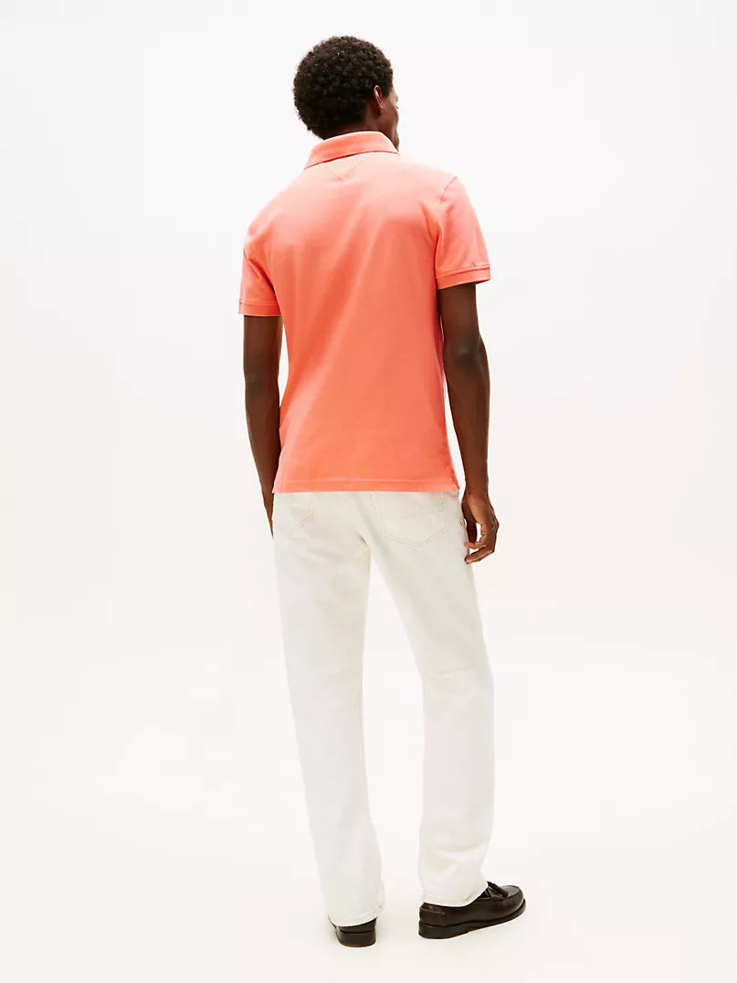 Tommy Hilfiger-Slim Fit Block Stripe Polo