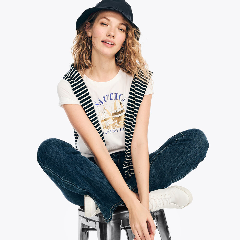 Nautica Foil Sailing Club Graphic T-Shirt