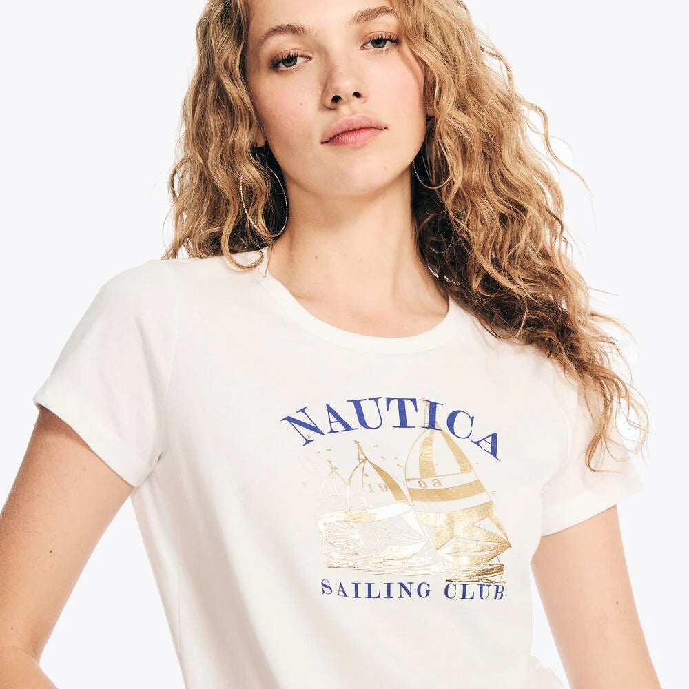 Nautica Foil Sailing Club Graphic T-Shirt