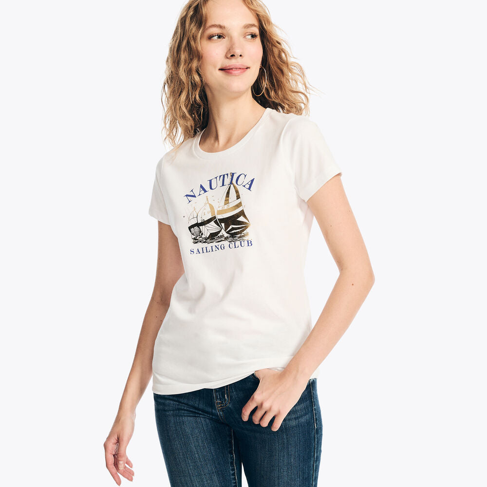 Nautica Foil Sailing Club Graphic T-Shirt