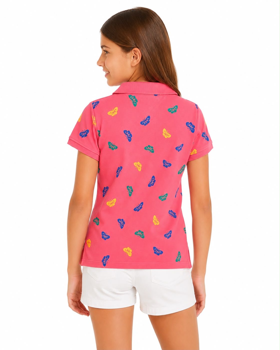 Tommy Hilfiger Adaptive polo shirt for girls