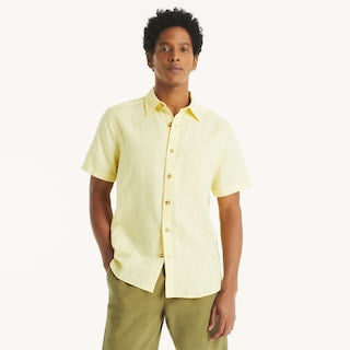 Náutica Short-Sleeve Linen Deck Shirt
