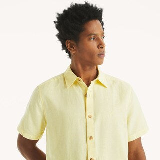 Náutica Short-Sleeve Linen Deck Shirt