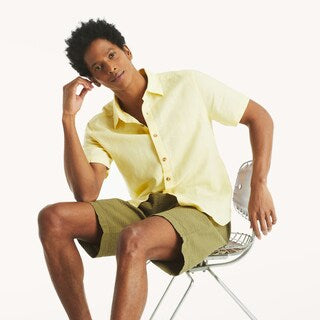 Náutica Short-Sleeve Linen Deck Shirt