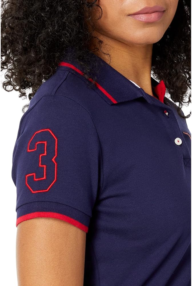 U.S. POLO ASSN. Multi-Tonal Medium Pony Pique Polo Shirt