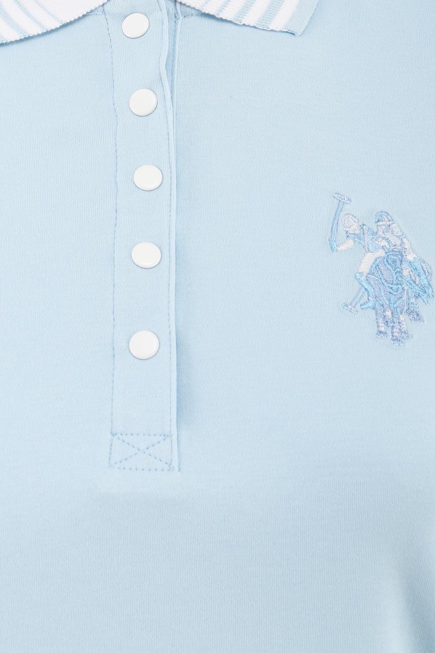 U.S. POLO ASSN. USPA Metallic Print Polo