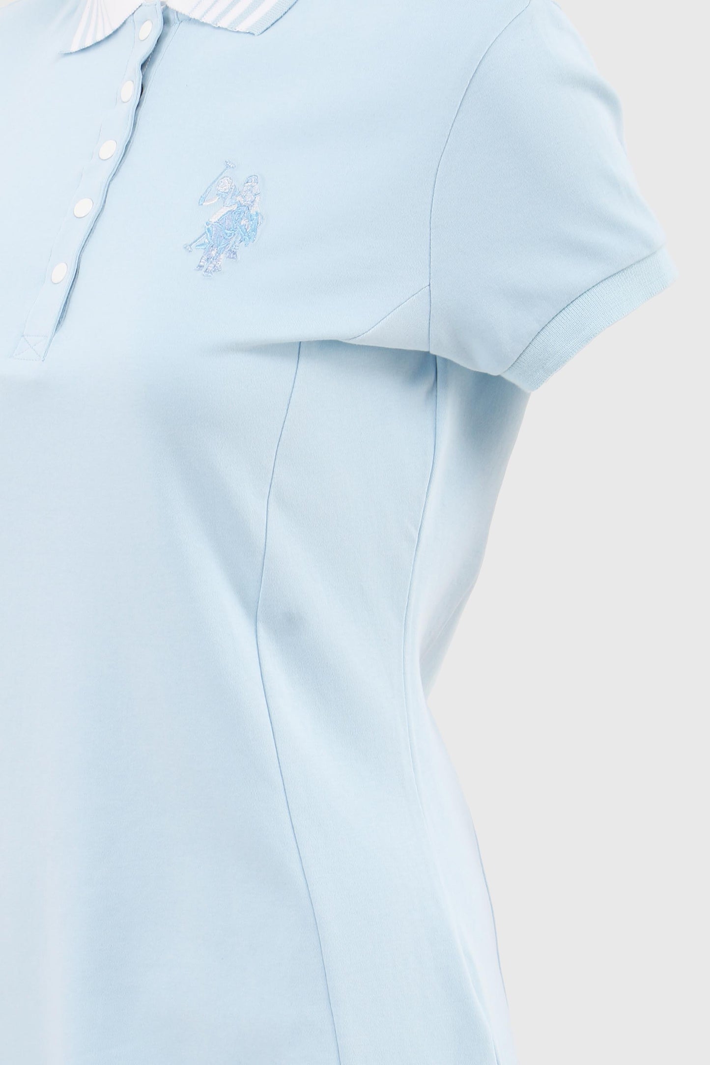 U.S. POLO ASSN. USPA Metallic Print Polo