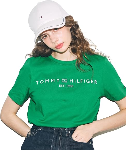 Tommy Hilfiger Official Regular Co Logo Crew Neck T-Shirt
