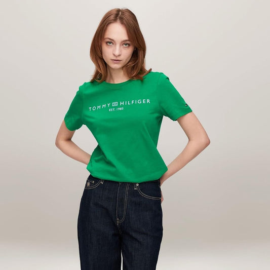Tommy Hilfiger Official Regular Co Logo Crew Neck T-Shirt