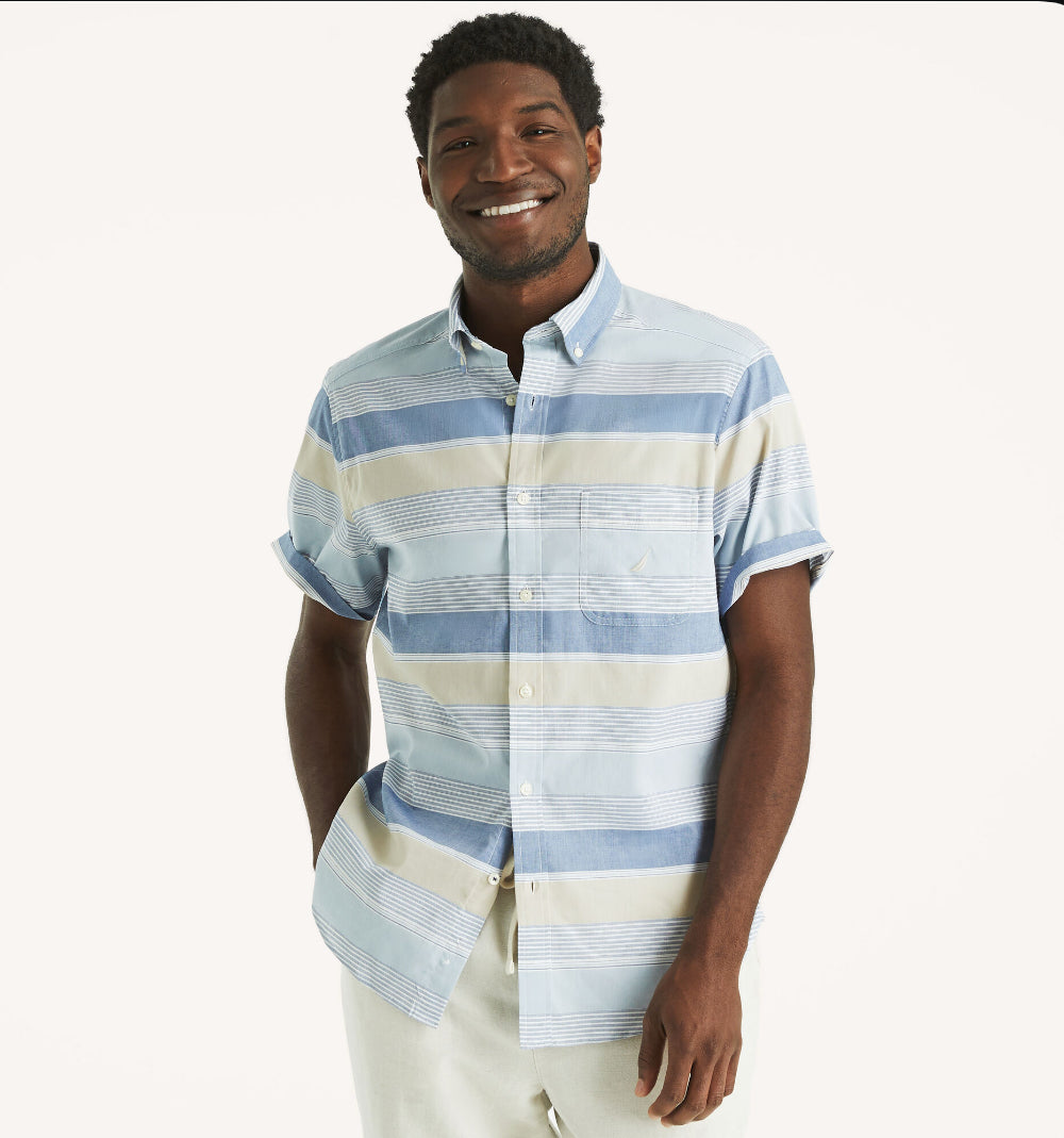 Náutica Striped Short-Sleeve Shirt