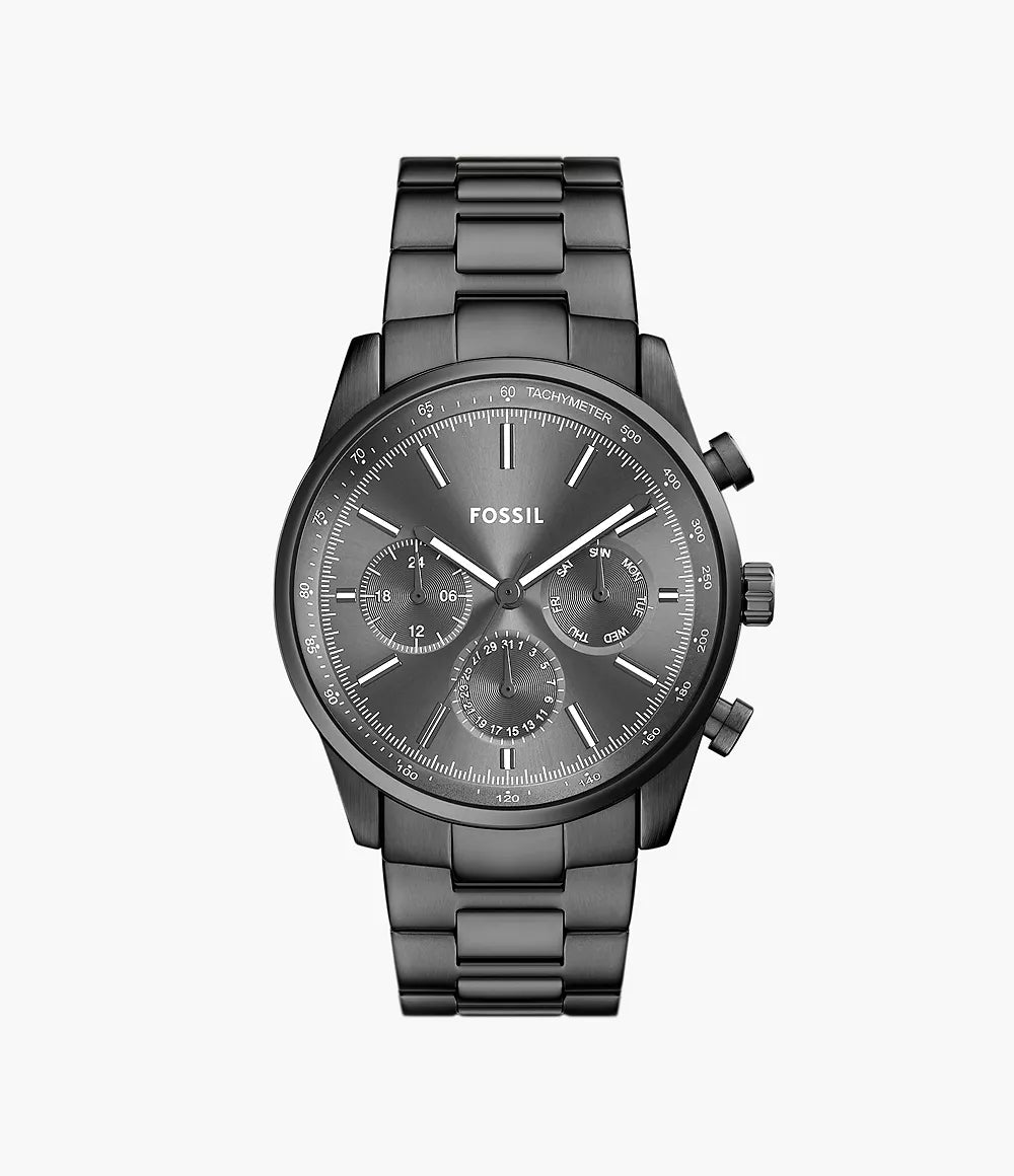 Fossil Sullivan Multifunction Gunmetal Stainless Steel Watch