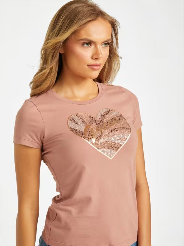 Guess Eco Lorna Heart Tee
