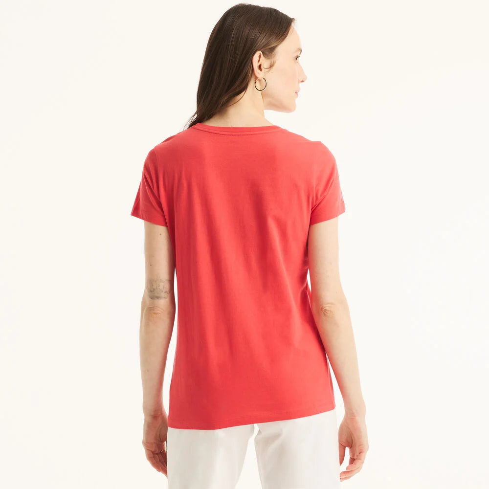 Nautica Studded Logo Crewneck T-Shirt