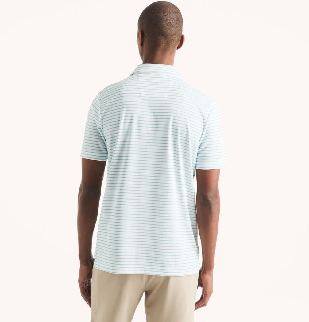 Nautica Navtech Striped Classic Fit Polo