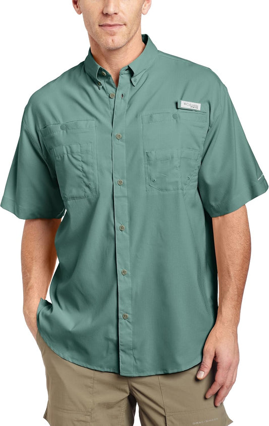 Columbia PFG Tamiami II UPF 40 - Camisa de Pesca de Manga Corta para Hombre