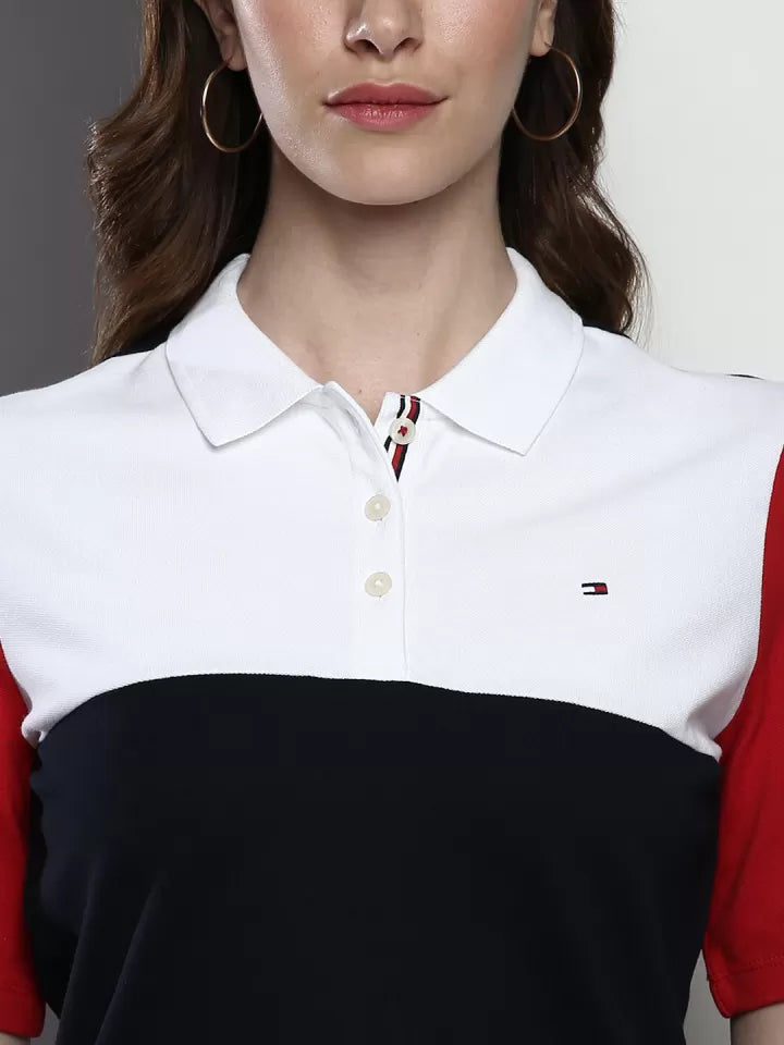 Tommy Hilfiger Colorblocked Collar Polo