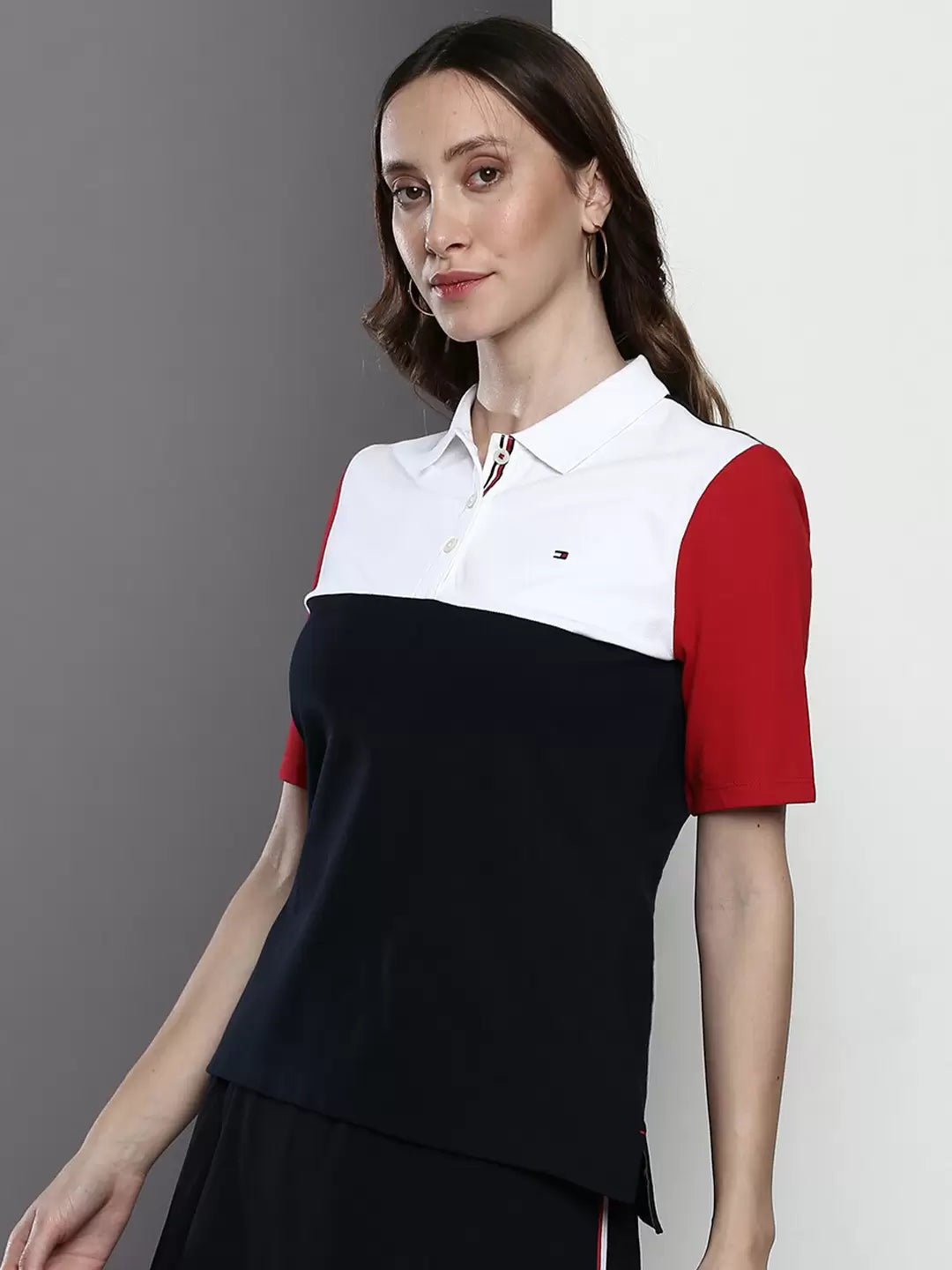 Tommy Hilfiger Colorblocked Collar Polo
