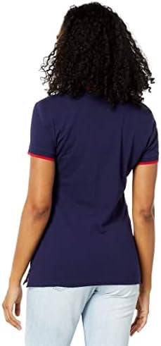 U.S. Polo Assn. Women's Contrast Patch Shirt