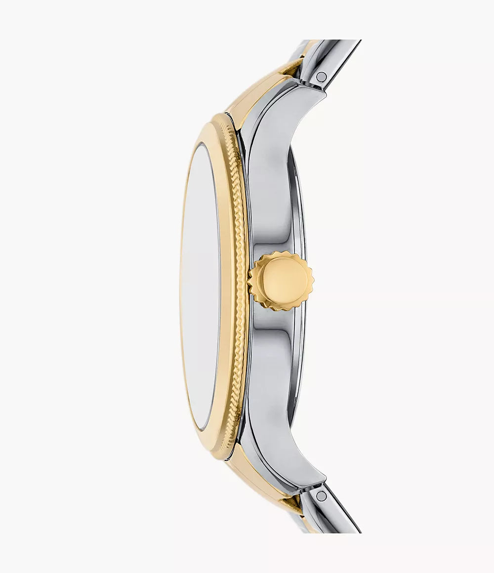 Brynn Multifunction Two-Tone Stainless Steel Watch