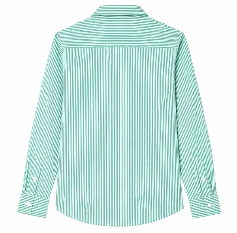 U.S. Polo Assn green striped shirt Women’s