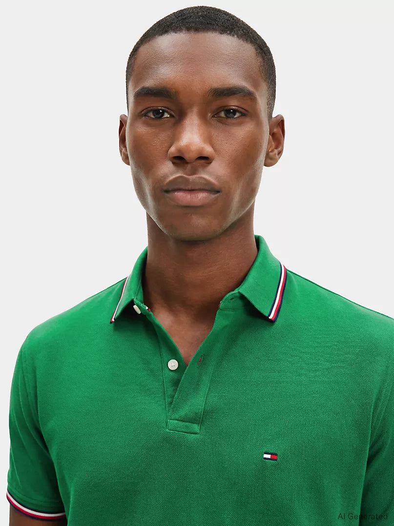 Tommy Hilfiger-Regular Fit Tommy Wicking Polo
