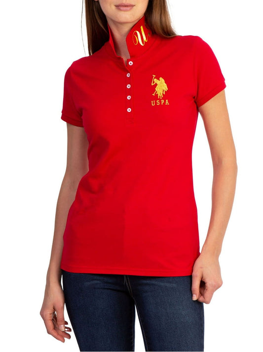 U.S. Polo Assn. Womens' Metallic P Shirt