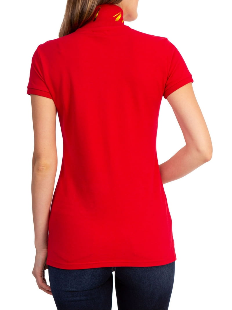 U.S. Polo Assn. Womens' Metallic P Shirt