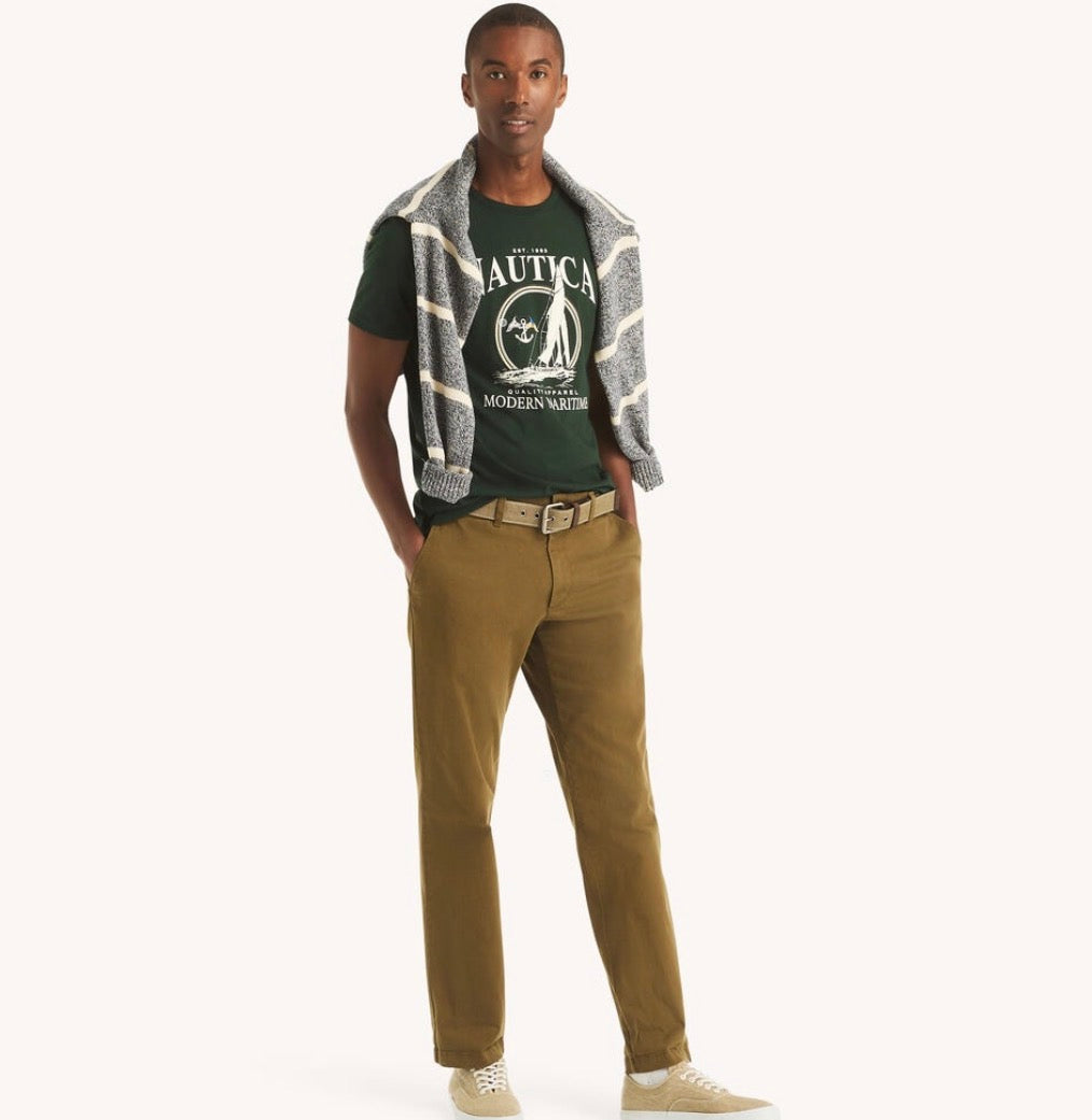 Nautica Modern Maritime Graphic T-Shirt