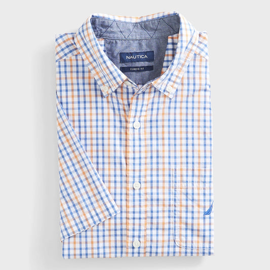 Nautica TATTERSALL SHORT SLEEVE SHIRT