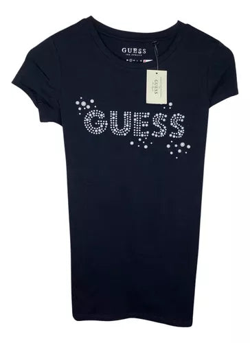 Guess Jet Black Bubble T-Shirt