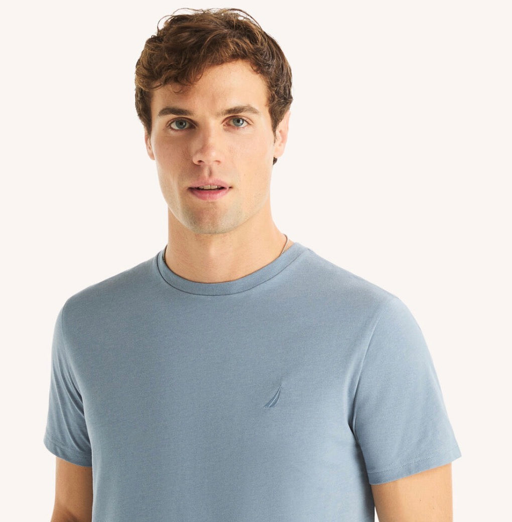 Nautica Heathered Crewneck T-Shirt