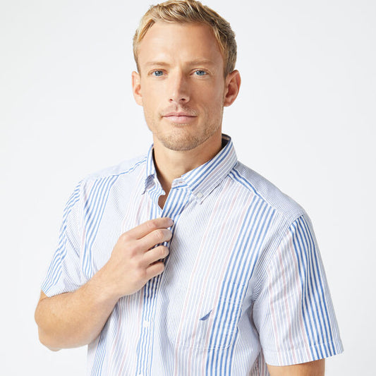 Nautica CLASSIC FIT VERTICAL STRIPE SHIRT