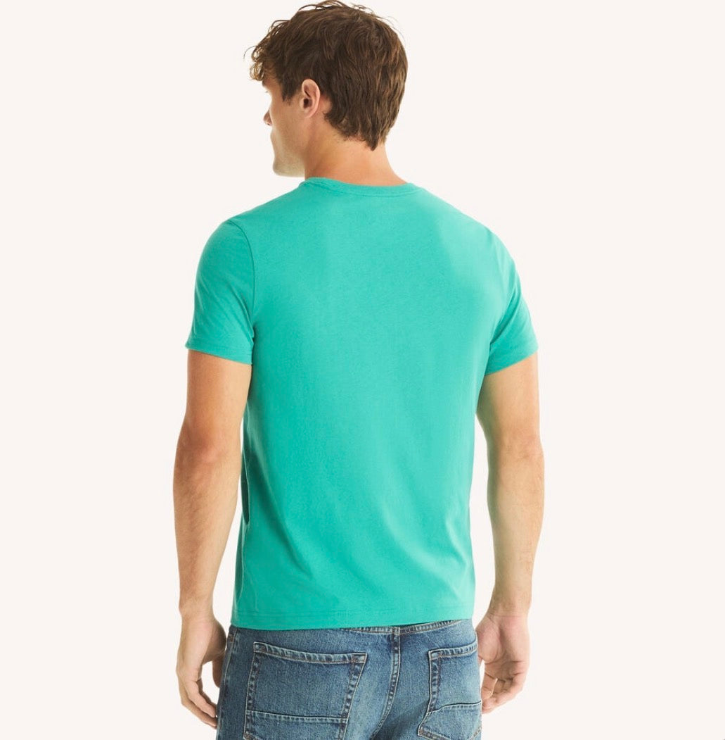 Nautica Logo Palm Tree Graphic T-Shirt