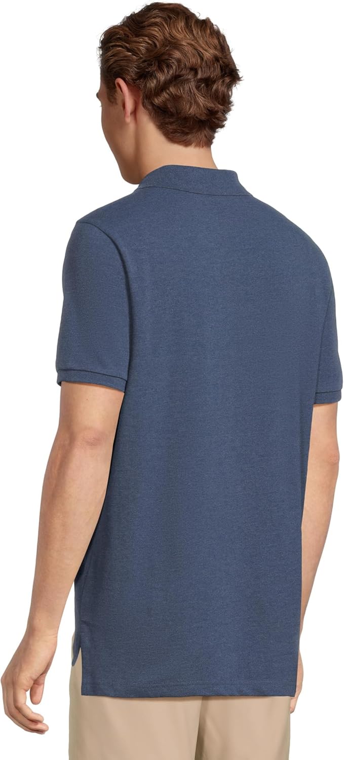 U.S. Polo Assn. Men's Classic Polo Shirt, Two-Button Closure Pique Polo Shirt, Summer Fashion