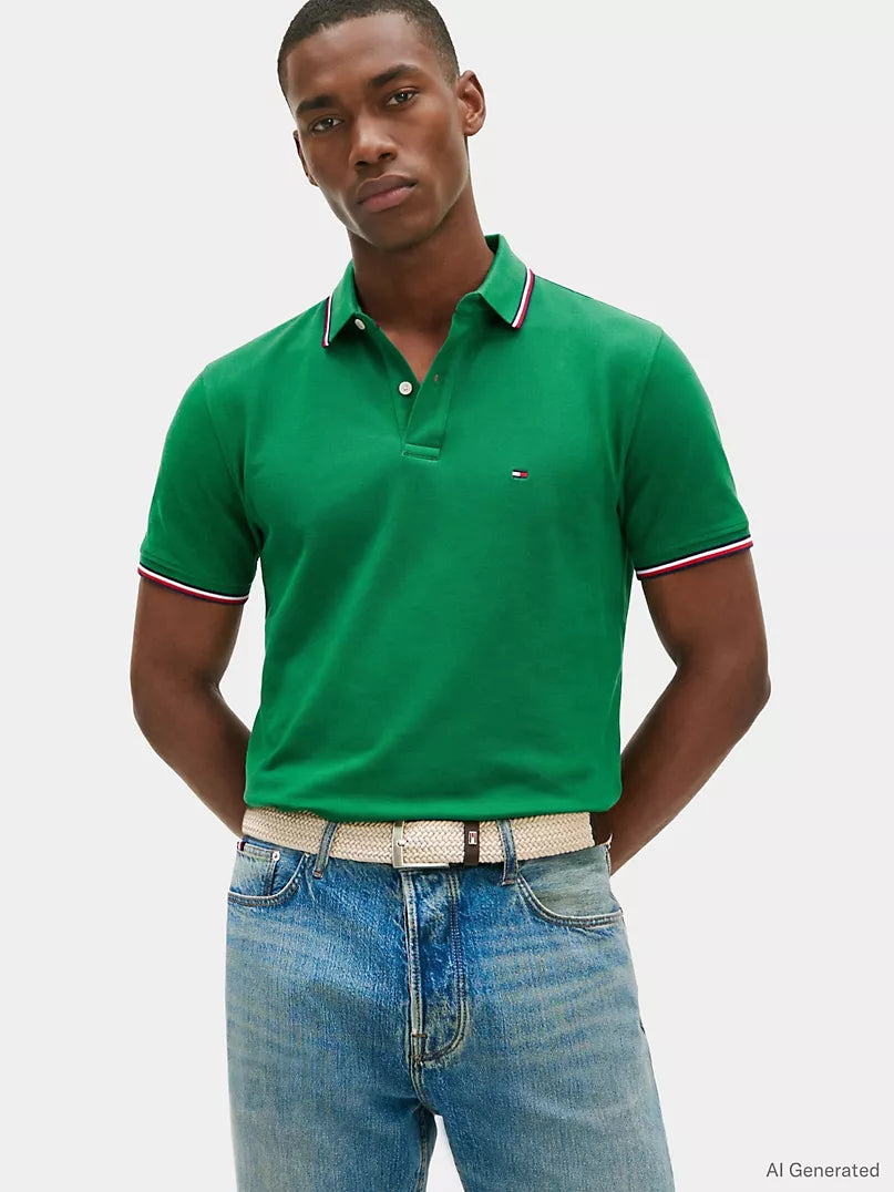 Tommy Hilfiger-Regular Fit Tommy Wicking Polo