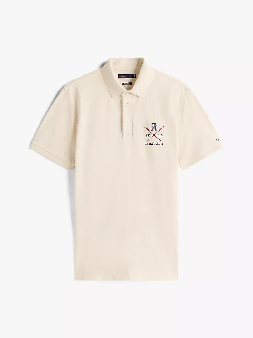 Tommy Hilfiger-Regular Fit Rowing Crew Logo Polo