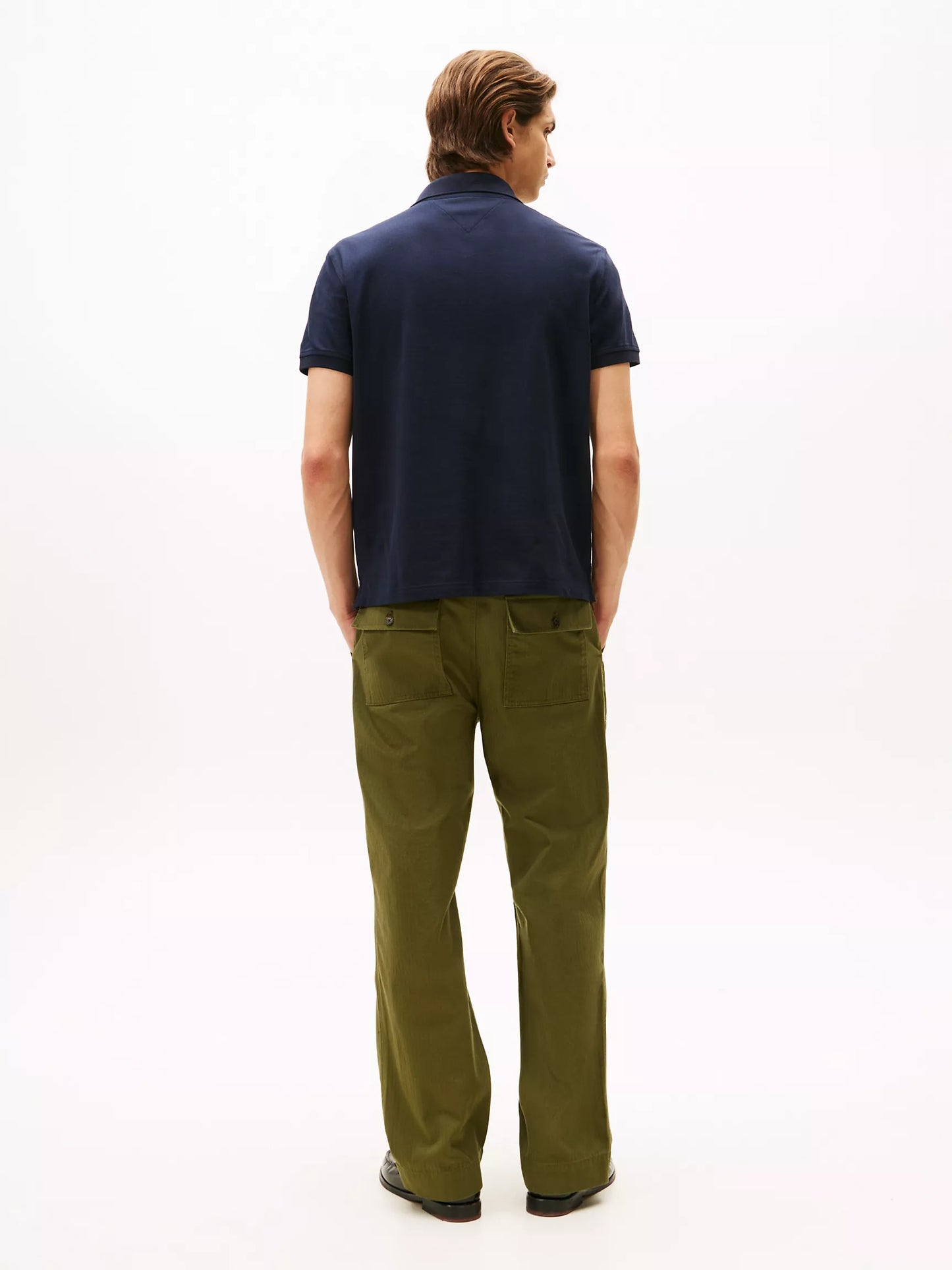 Tommy Hilfiger-Regular Fit Hilfiger Logo Polo