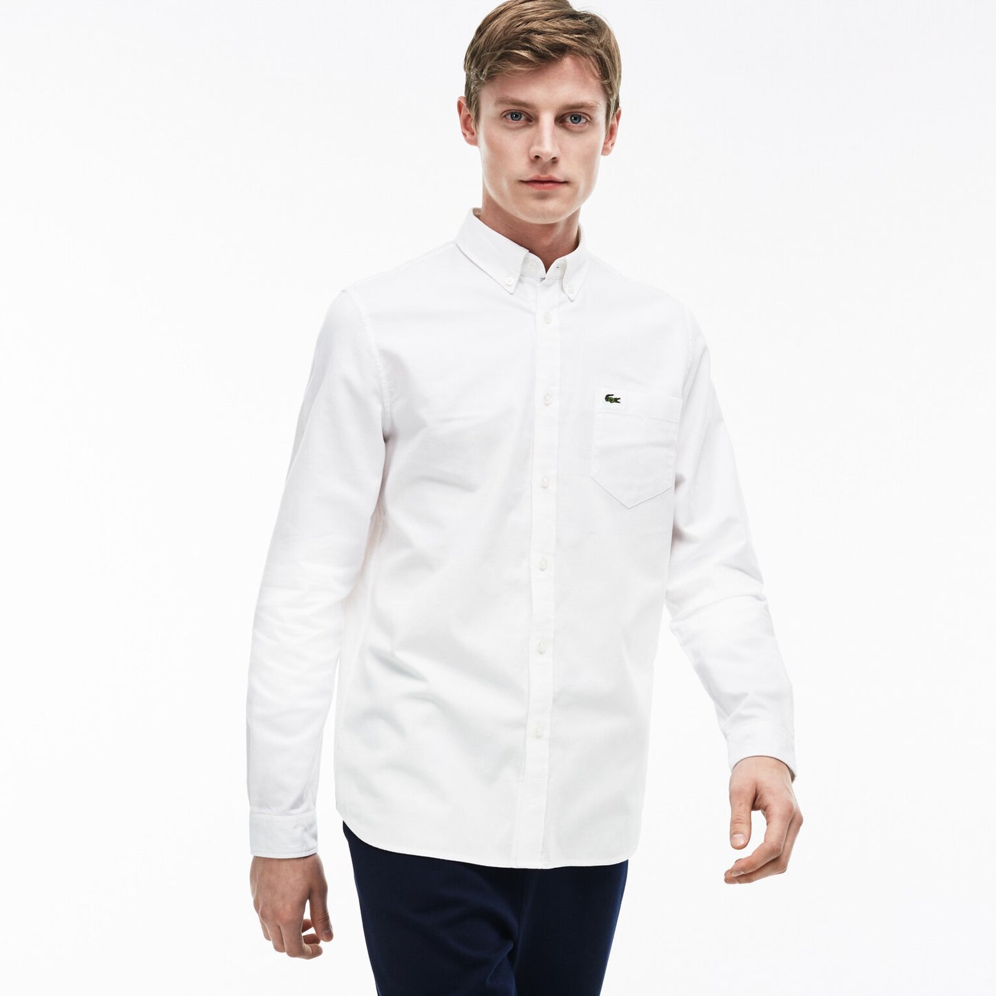 Lacoste Regular Fit Cotton Oxford Shirt