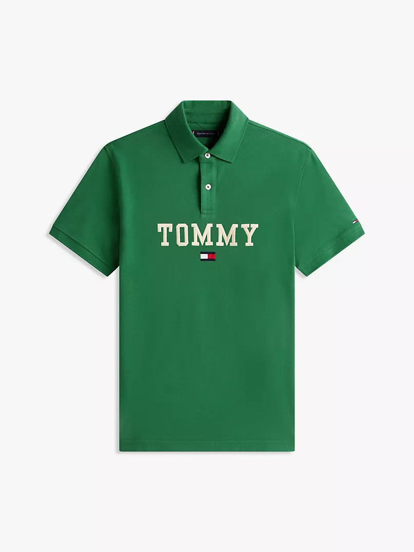 Tommy Hilfiger-Regular Fit Monotype Tommy Logo Polo